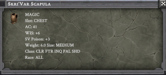 SKRI'VAR SCAPULA item card